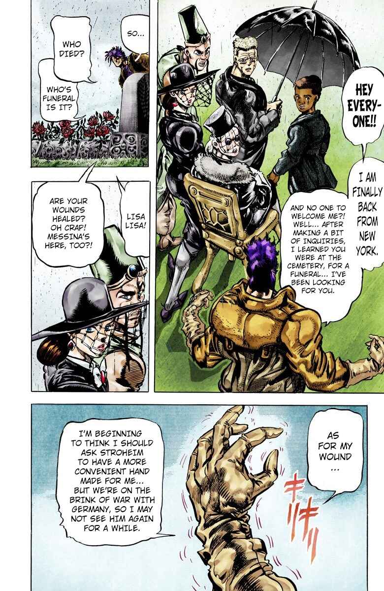 Page 8 Chapter 69 JoJos Bizarre Adventure, Part 2: Battle Tendency (Official Colored)