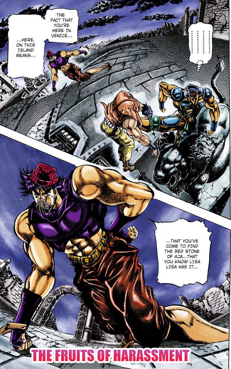 Page 1 Chapter 33 JoJos Bizarre Adventure, Part 2: Battle Tendency (Official Colored)