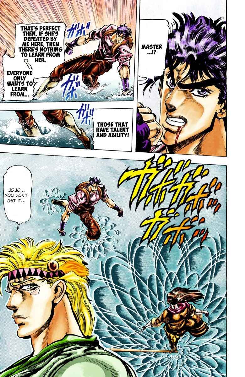 Page 4 Chapter 28 JoJos Bizarre Adventure, Part 2: Battle Tendency (Official Colored)