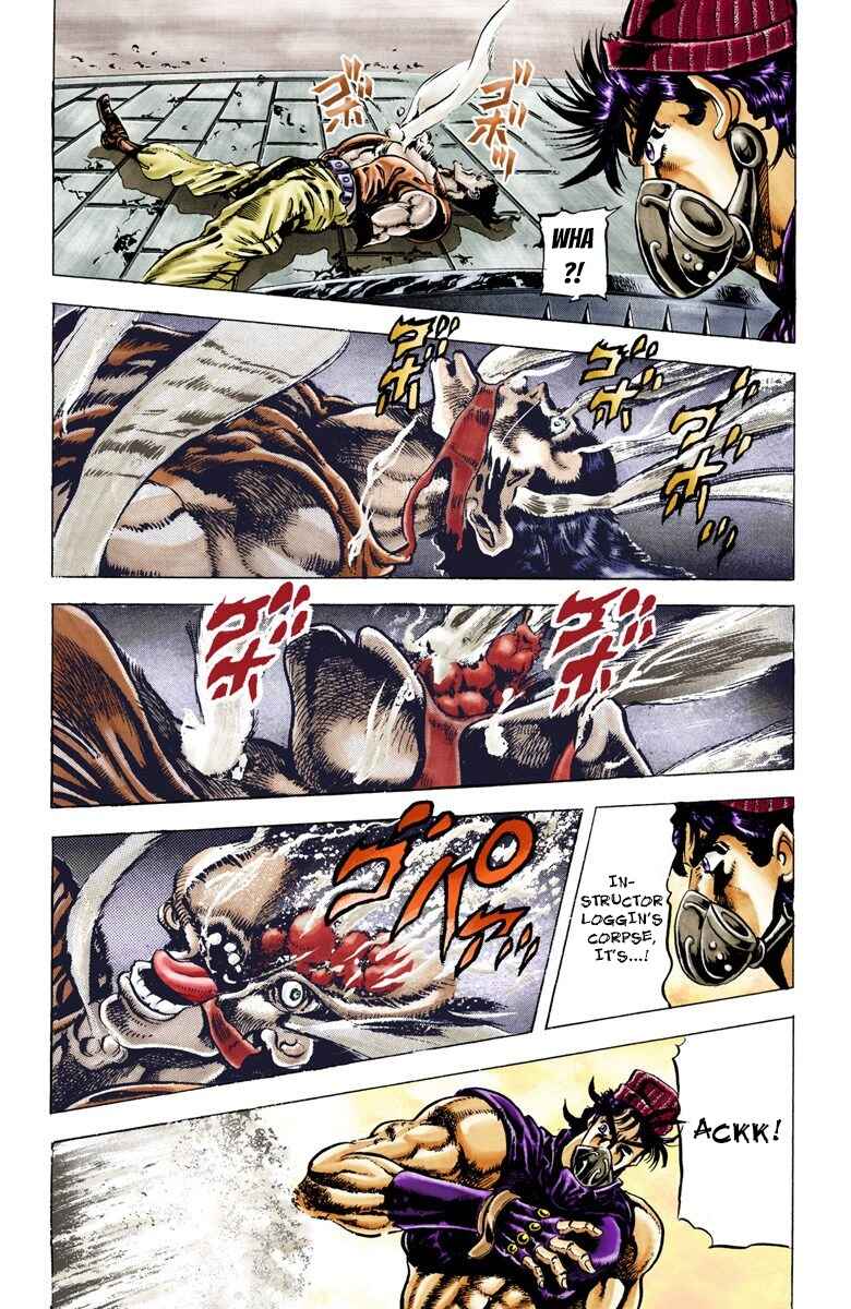 Page 12 Chapter 34 JoJos Bizarre Adventure, Part 2: Battle Tendency (Official Colored)