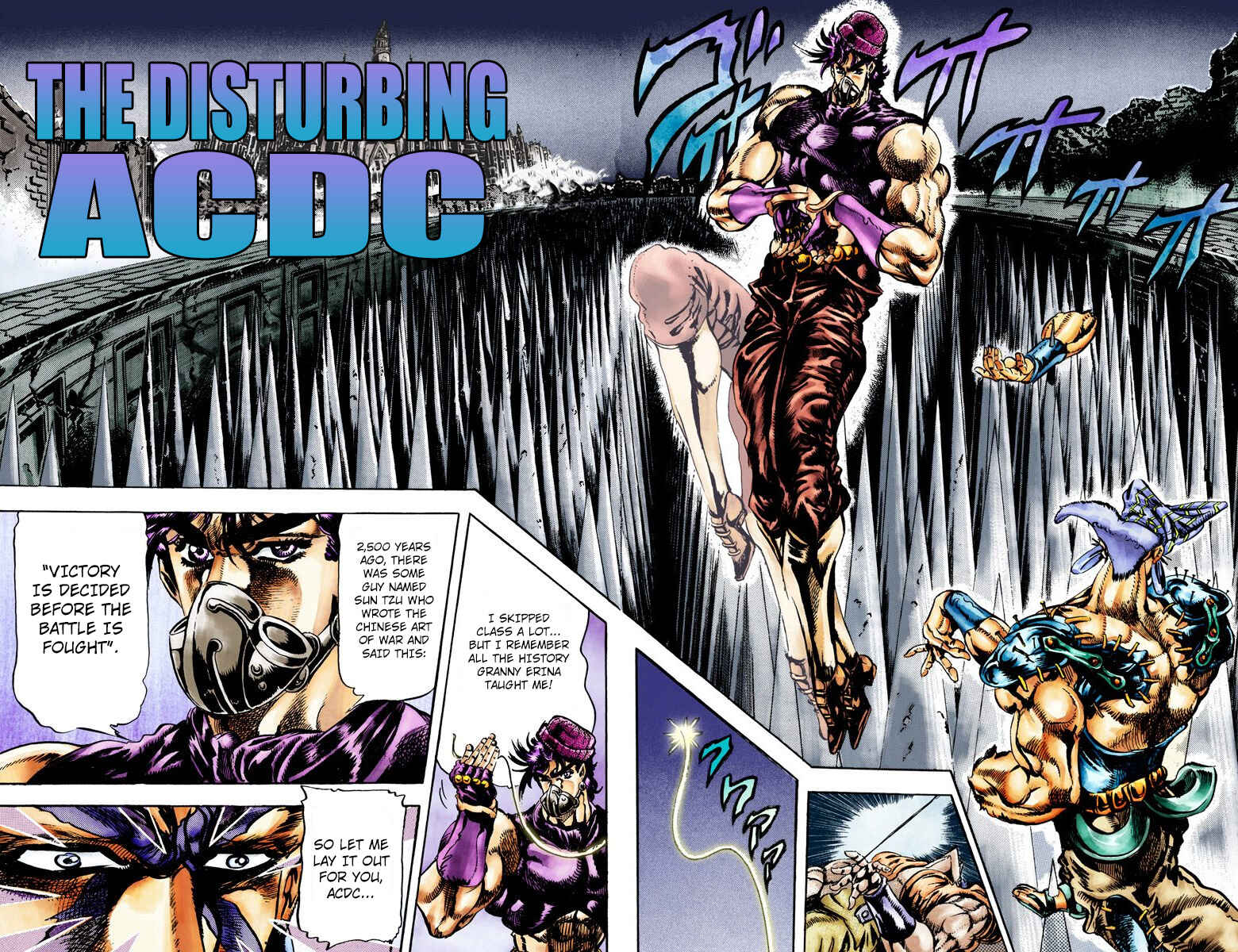 Page 3 Chapter 34 JoJos Bizarre Adventure, Part 2: Battle Tendency (Official Colored)