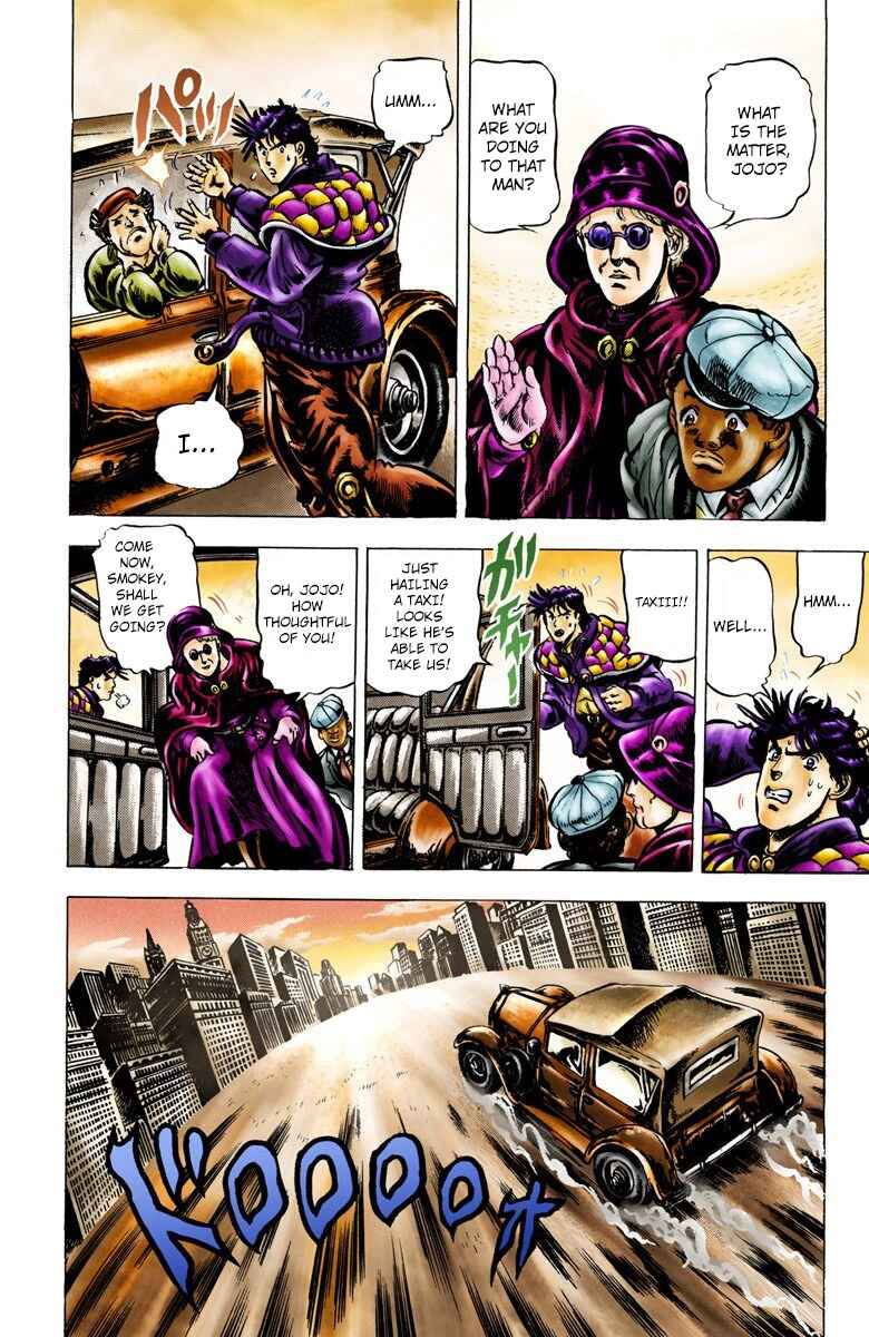 Page 4 Chapter 3 JoJos Bizarre Adventure, Part 2: Battle Tendency (Official Colored)