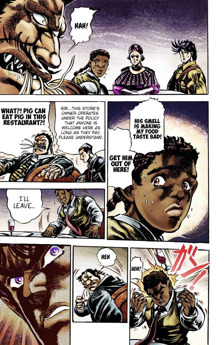 Page 9 Chapter 3 JoJos Bizarre Adventure, Part 2: Battle Tendency (Official Colored)