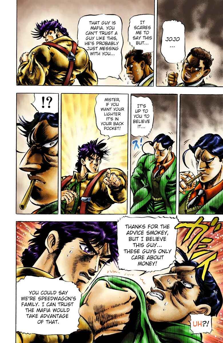 Page 3 Chapter 4 JoJos Bizarre Adventure, Part 2: Battle Tendency (Official Colored)