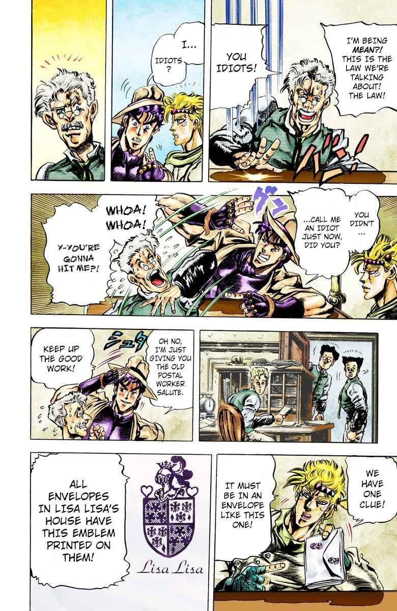 Page 4 Chapter 39 JoJos Bizarre Adventure, Part 2: Battle Tendency (Official Colored)
