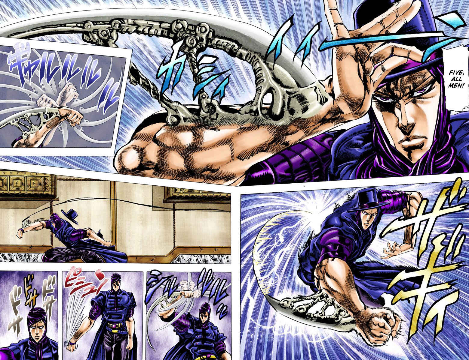 Page 13 Chapter 40 JoJos Bizarre Adventure, Part 2: Battle Tendency (Official Colored)