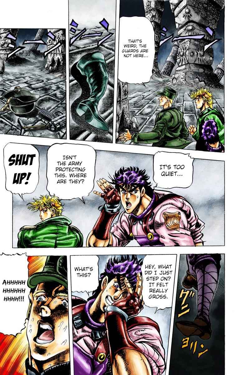 Page 13 Chapter 21 JoJos Bizarre Adventure, Part 2: Battle Tendency (Official Colored)