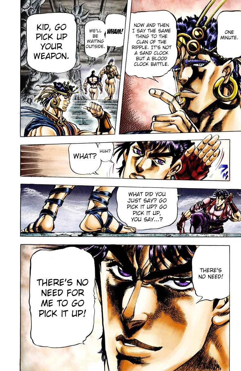 Page 14 Chapter 24 JoJos Bizarre Adventure, Part 2: Battle Tendency (Official Colored)