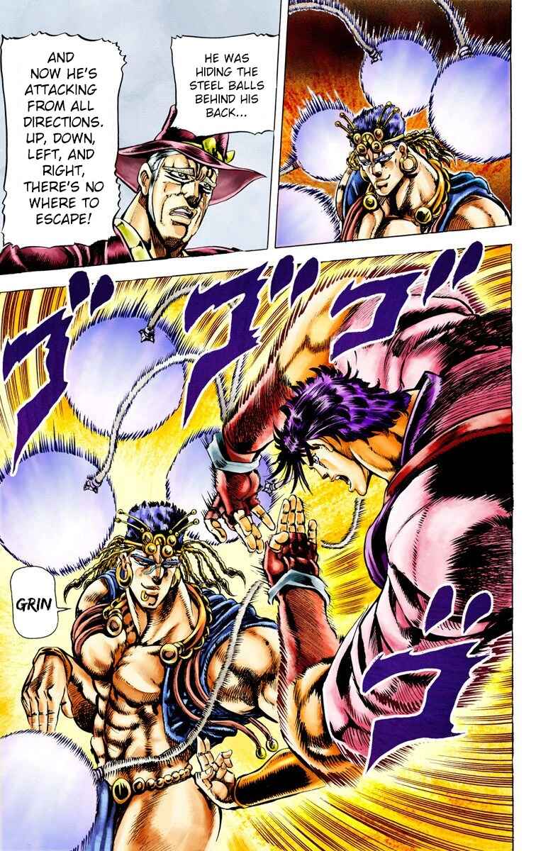 Page 9 Chapter 24 JoJos Bizarre Adventure, Part 2: Battle Tendency (Official Colored)