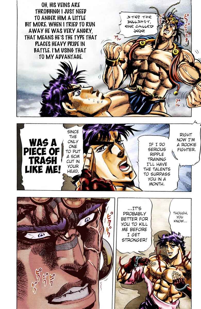 Page 8 Chapter 26 JoJos Bizarre Adventure, Part 2: Battle Tendency (Official Colored)
