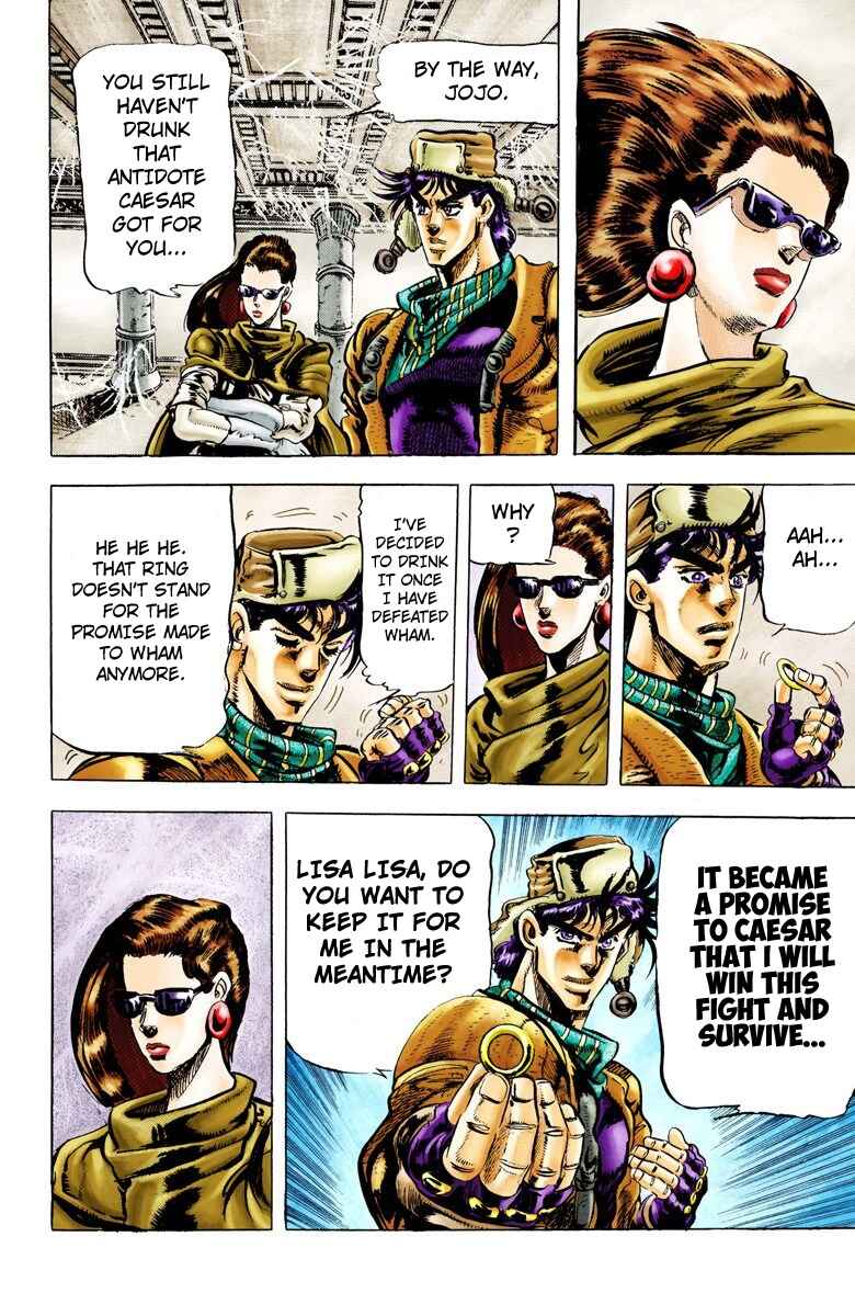Page 18 Chapter 50 JoJos Bizarre Adventure, Part 2: Battle Tendency (Official Colored)