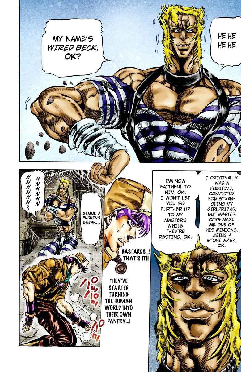 Page 8 Chapter 50 JoJos Bizarre Adventure, Part 2: Battle Tendency (Official Colored)