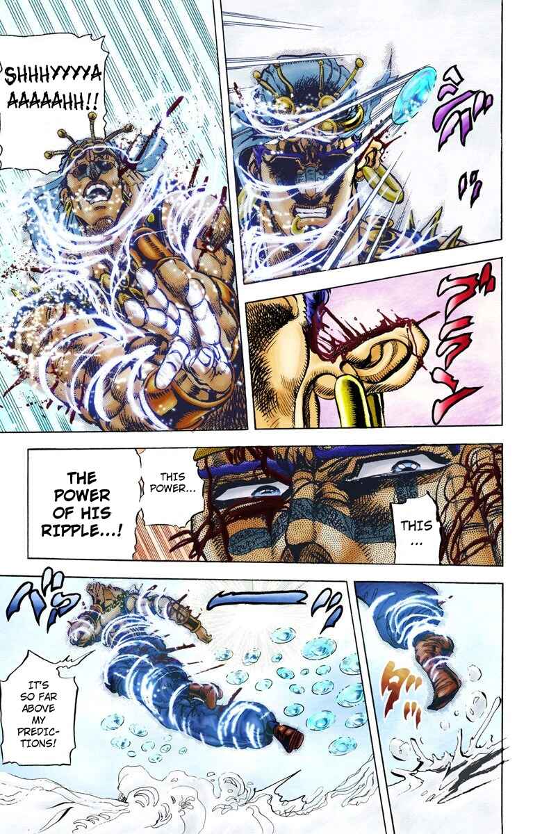 Page 3 Chapter 47 JoJos Bizarre Adventure, Part 2: Battle Tendency (Official Colored)