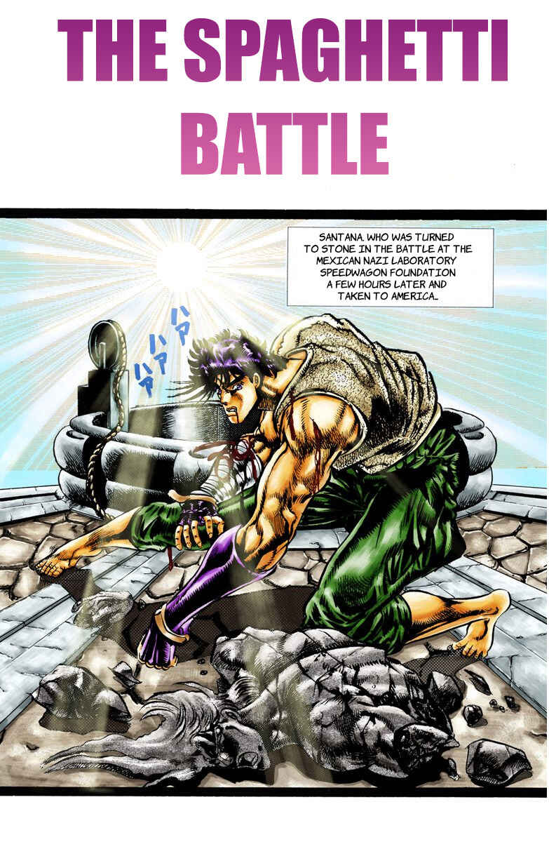 Page 1 Chapter 18 JoJos Bizarre Adventure, Part 2: Battle Tendency (Official Colored)