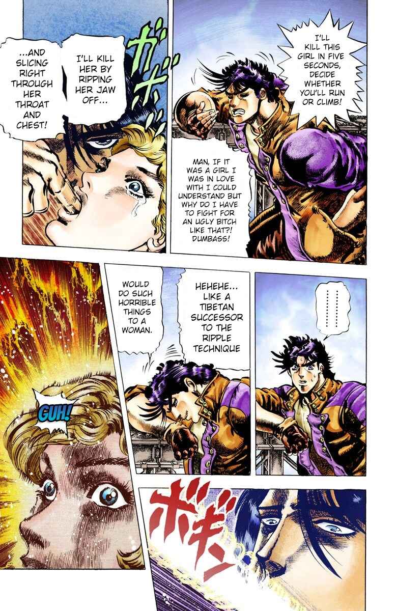 Page 8 Chapter 7 JoJos Bizarre Adventure, Part 2: Battle Tendency (Official Colored)