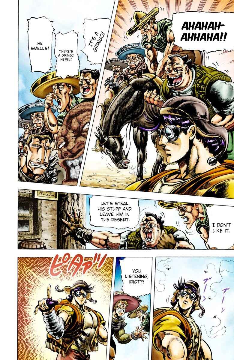 Page 13 Chapter 9 JoJos Bizarre Adventure, Part 2: Battle Tendency (Official Colored)