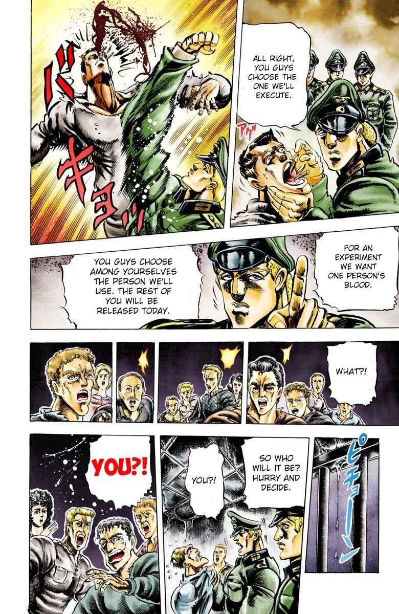 Page 8 Chapter 9 JoJos Bizarre Adventure, Part 2: Battle Tendency (Official Colored)
