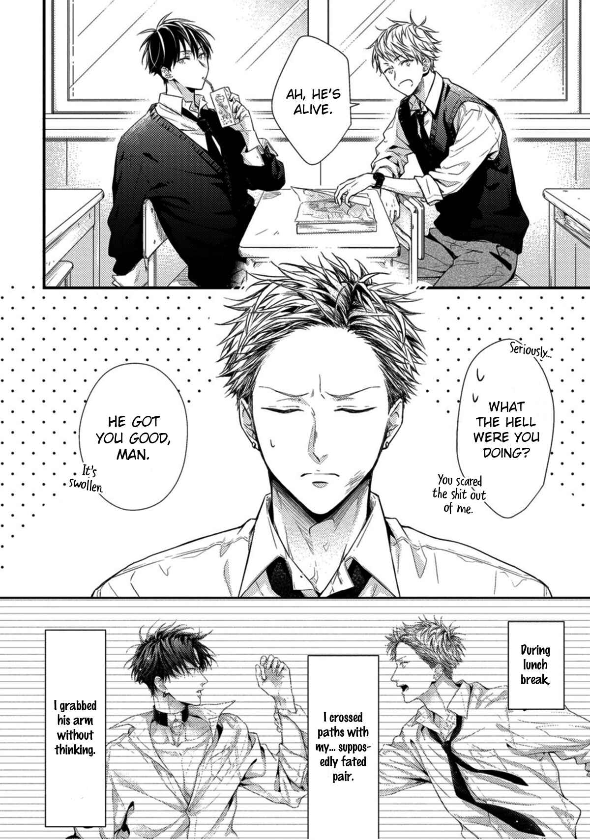 Page 10 Chapter 1 Kiss wa Tsugai ni Hizamazuku