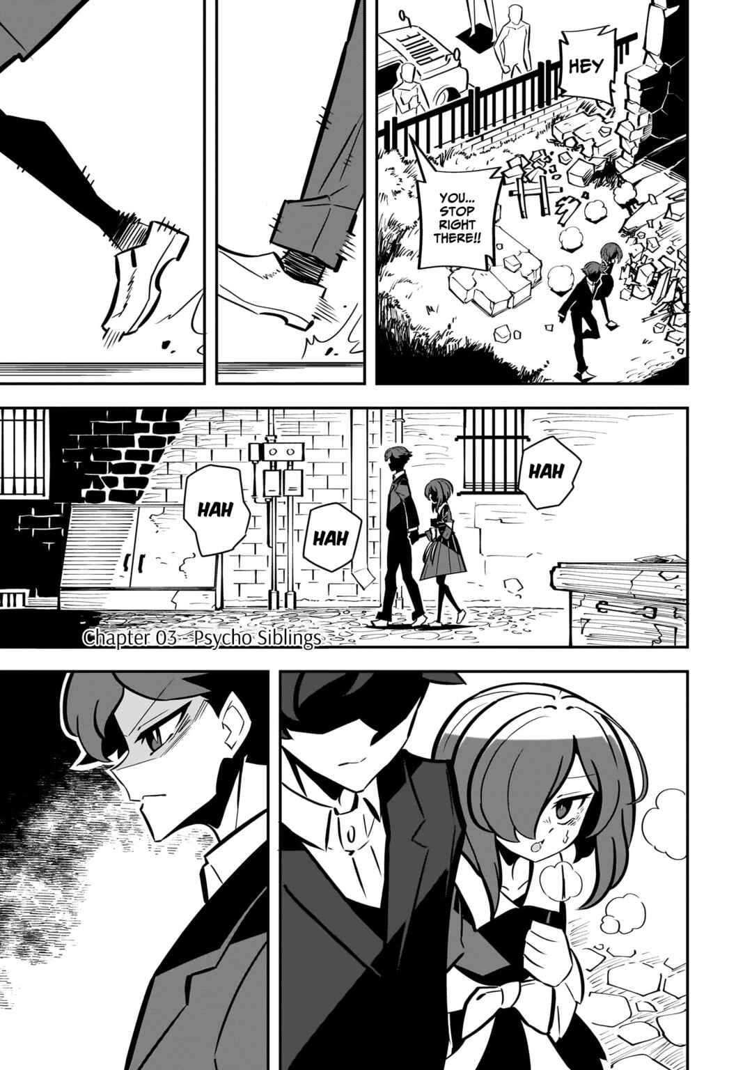 Page 1 Chapter 3 Psycho Party