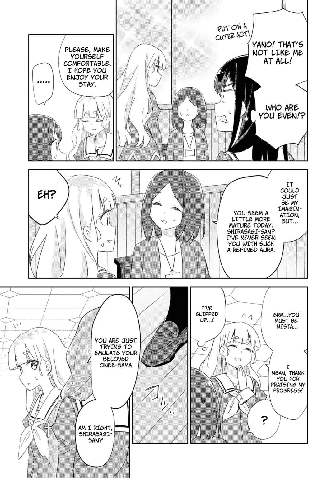 Page 9 Chapter 8 Yuri is My Job! Official Comic Anthology