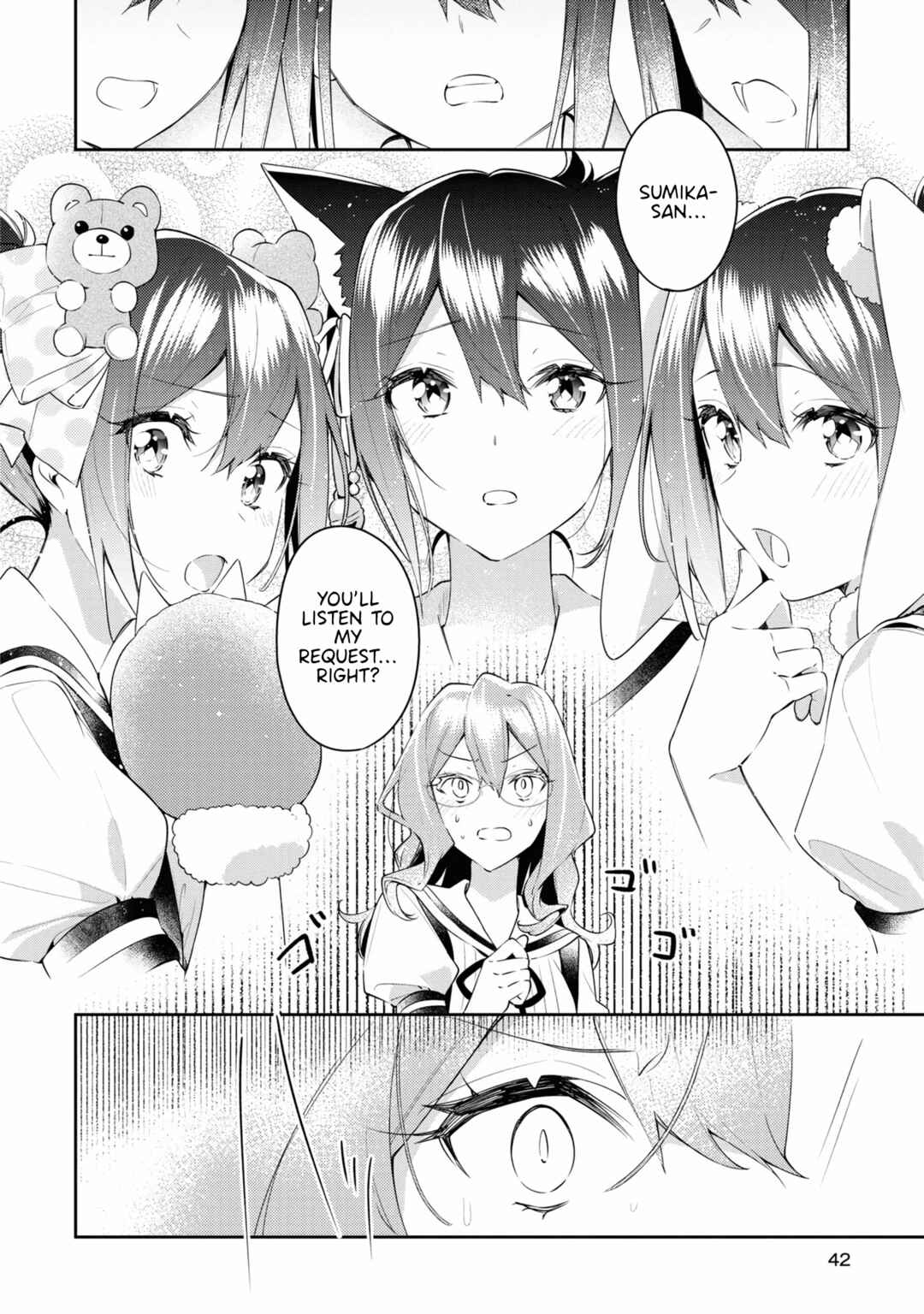 Page 8 Chapter 3 Yuri is My Job! Official Comic Anthology