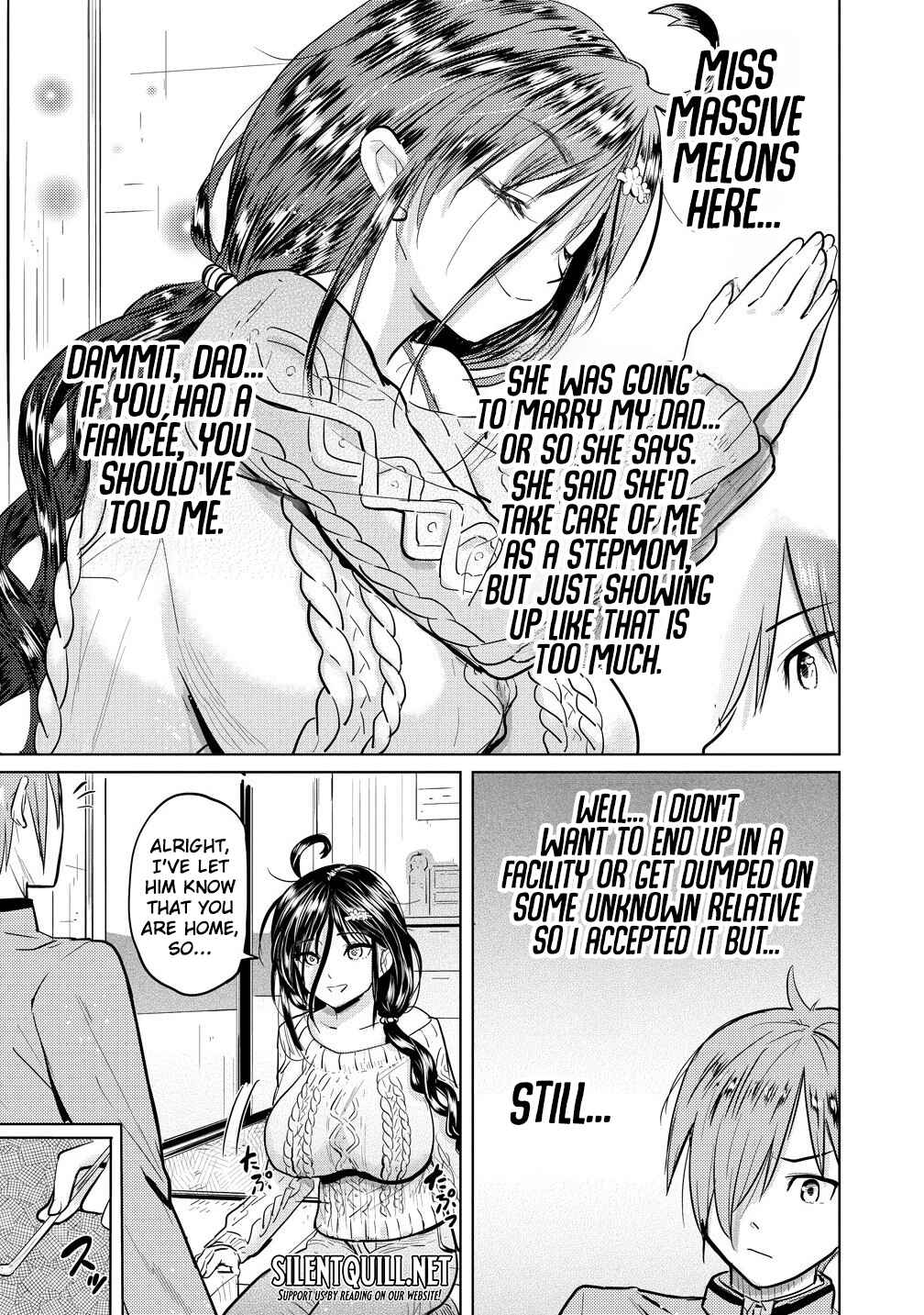 Page 14 Chapter 1 Yonin no Mama no Sei de Ore no Rabukome ga Mama Naranai