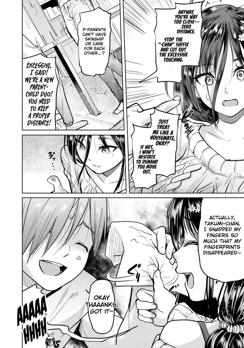 Page 19 Chapter 1 Yonin no Mama no Sei de Ore no Rabukome ga Mama Naranai