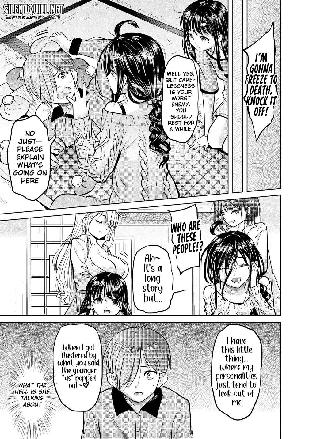 Page 47 Chapter 1 Yonin no Mama no Sei de Ore no Rabukome ga Mama Naranai