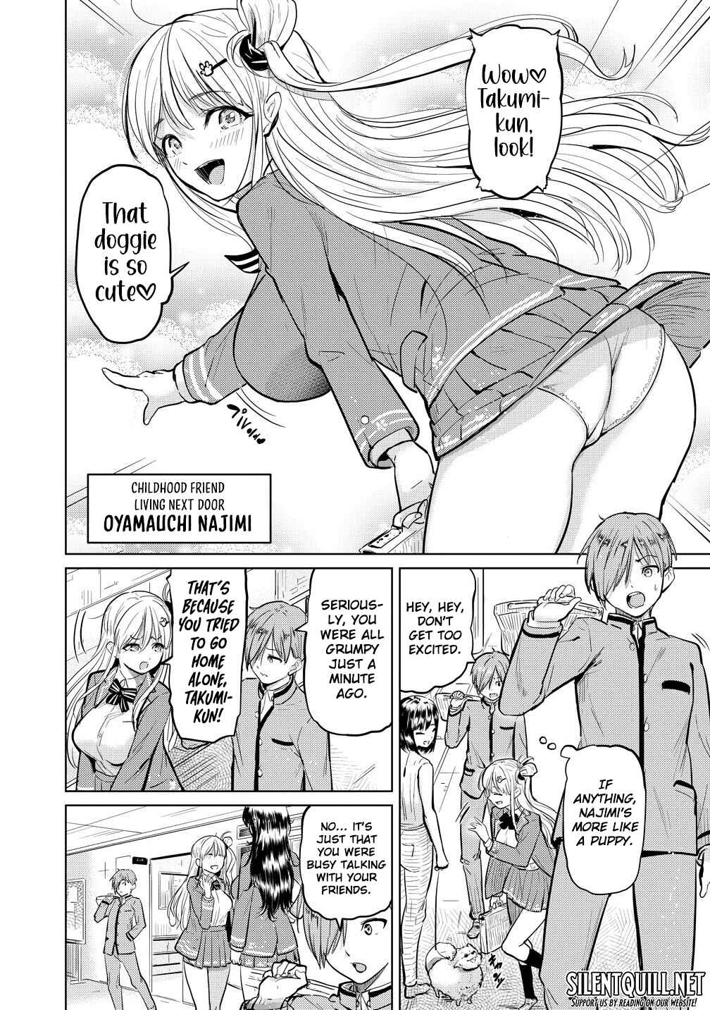 Page 6 Chapter 1 Yonin no Mama no Sei de Ore no Rabukome ga Mama Naranai