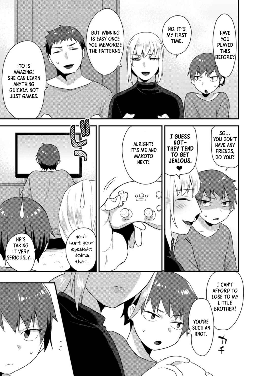 Page 8 Chapter 3 Dekkakute Mechakucha Eroi Onii-san