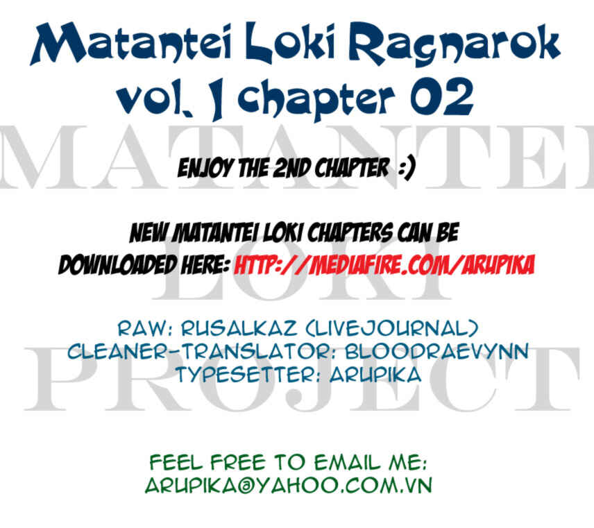 Page 1 Chapter 2 Matantei Loki Ragnarok