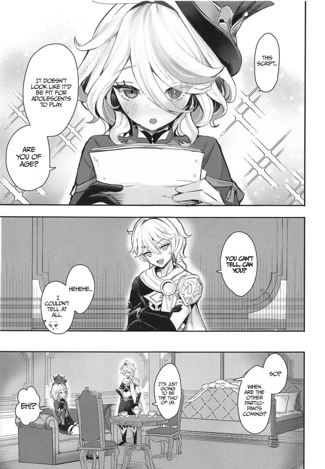 Page 2 Chapter Unknown_a204 Genshin Impact - Otona no Tetosia (Doujinshi)