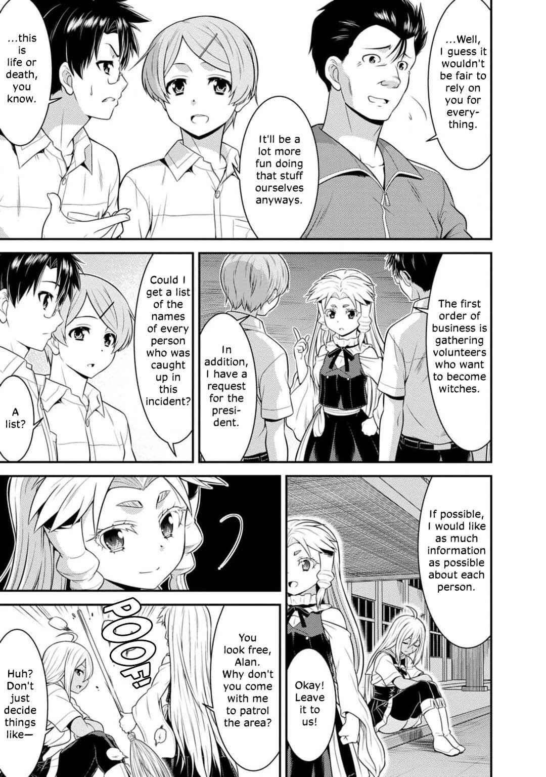 Page 5 Chapter 4 Vignette Witch! ~Joshi-ka no Mahou to Isekai Seikatsu~