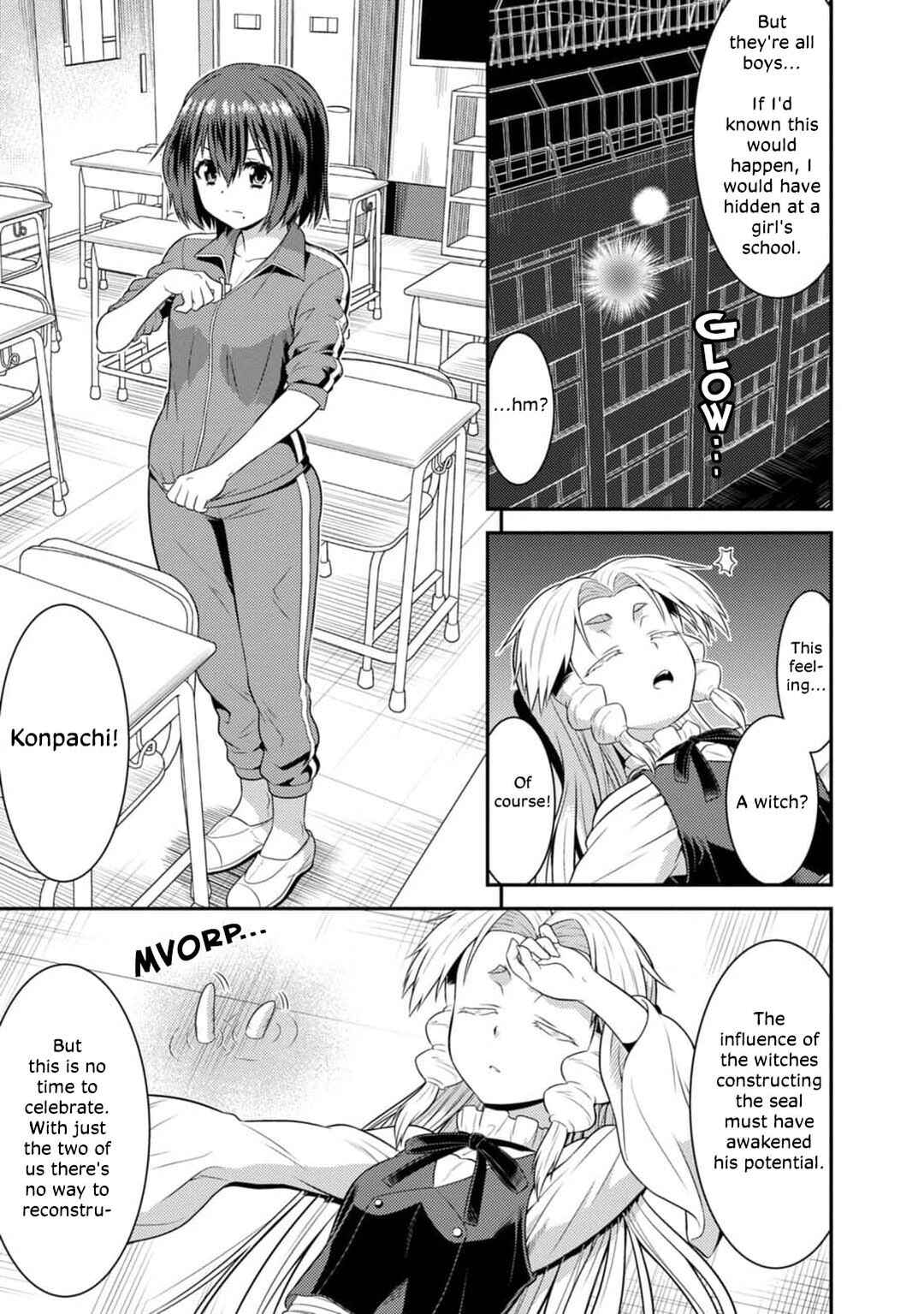 Page 9 Chapter 2 Vignette Witch! ~Joshi-ka no Mahou to Isekai Seikatsu~
