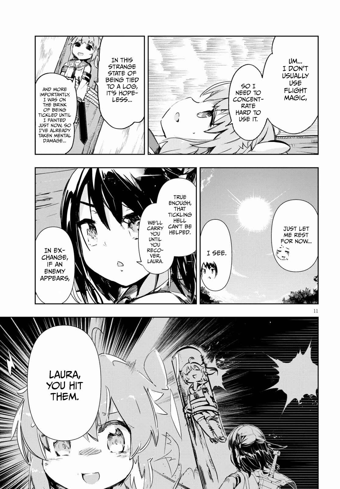 Page 11 Chapter 31 Kenshi wo Mezashite Nyuugaku shita no ni Mahou Tekisei 9999 nan desu kedo!?
