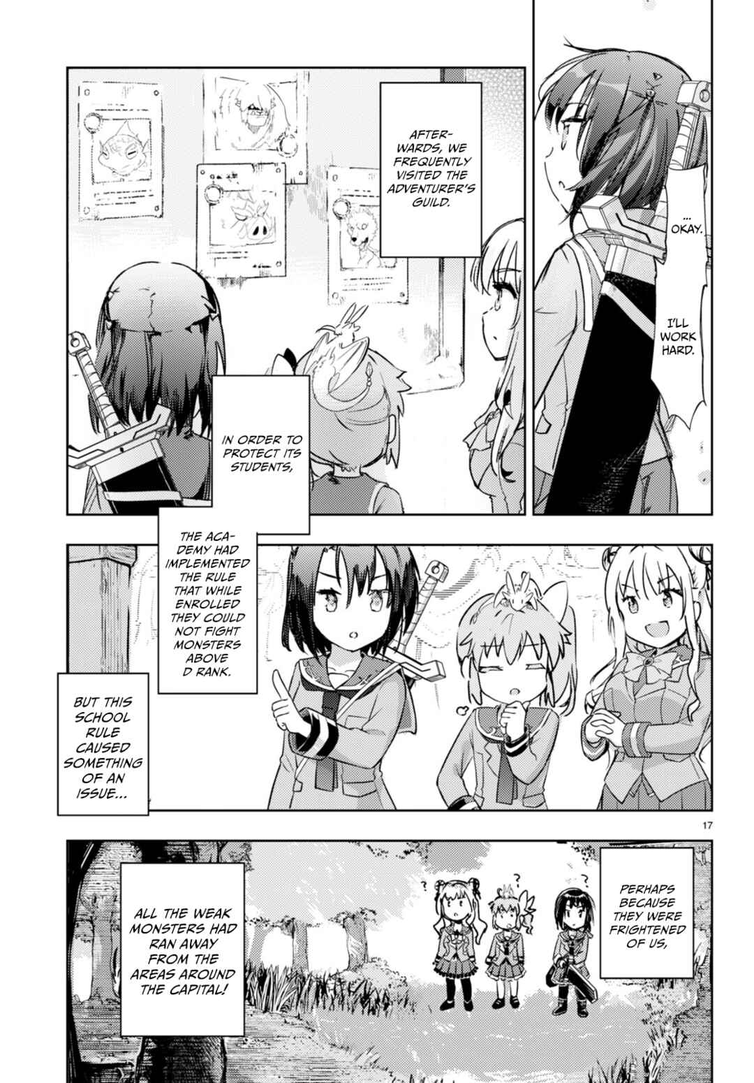 Page 17 Chapter 60 Kenshi wo Mezashite Nyuugaku shita no ni Mahou Tekisei 9999 nan desu kedo!?