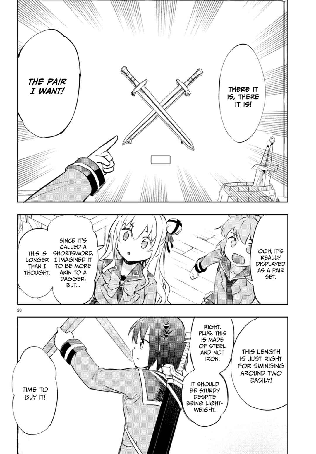 Page 20 Chapter 60 Kenshi wo Mezashite Nyuugaku shita no ni Mahou Tekisei 9999 nan desu kedo!?
