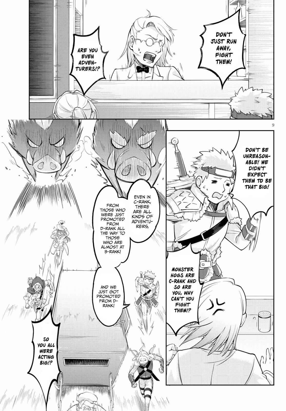 Page 9 Chapter 44 Kenshi wo Mezashite Nyuugaku shita no ni Mahou Tekisei 9999 nan desu kedo!?