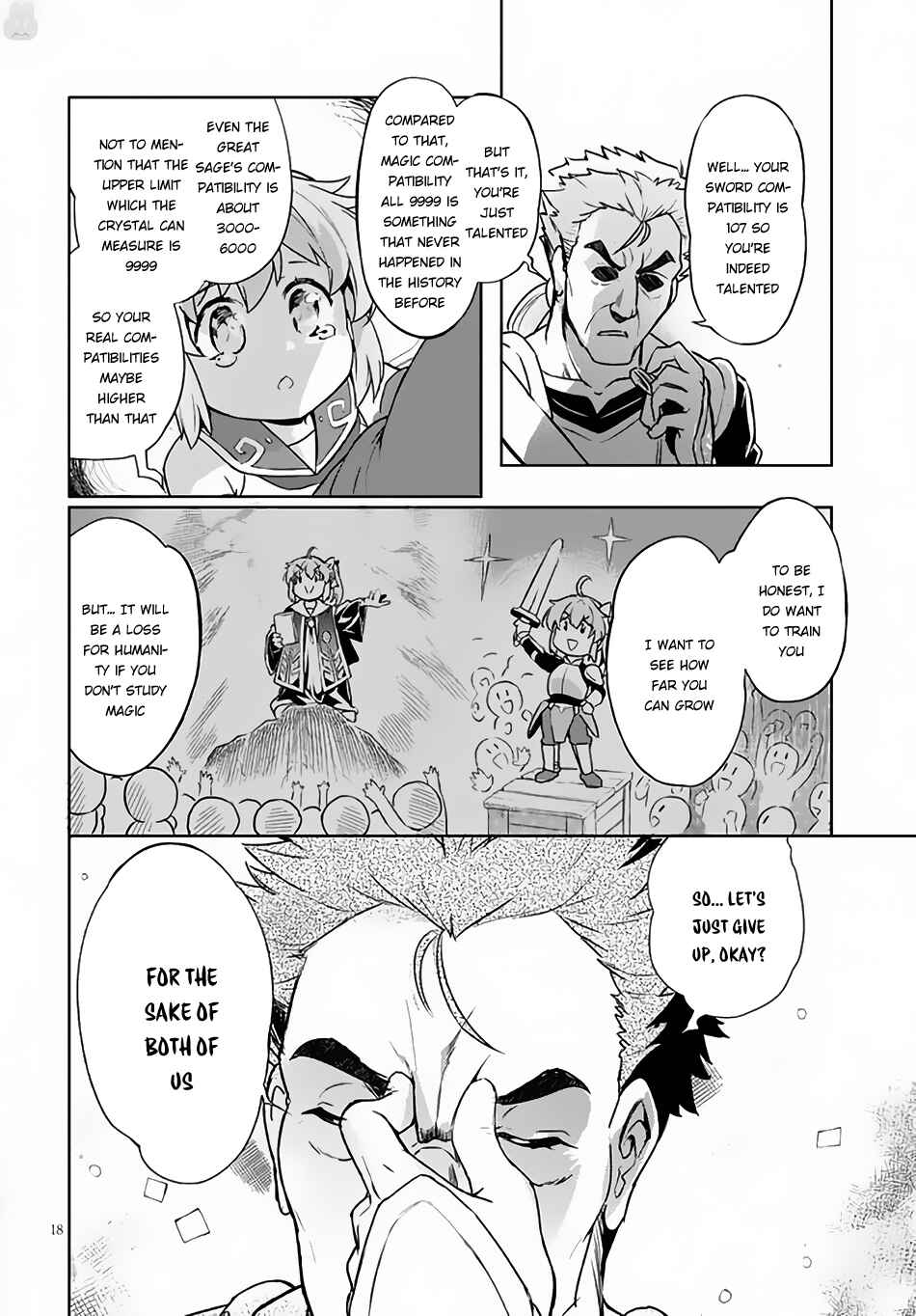 Page 19 Chapter 4 Kenshi wo Mezashite Nyuugaku shita no ni Mahou Tekisei 9999 nan desu kedo!?