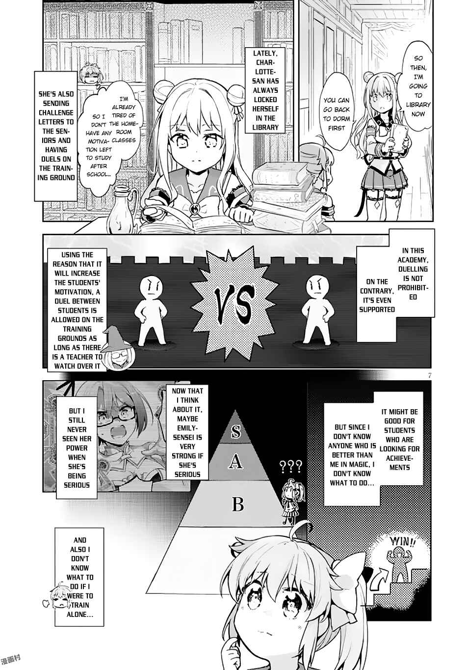 Page 8 Chapter 4 Kenshi wo Mezashite Nyuugaku shita no ni Mahou Tekisei 9999 nan desu kedo!?