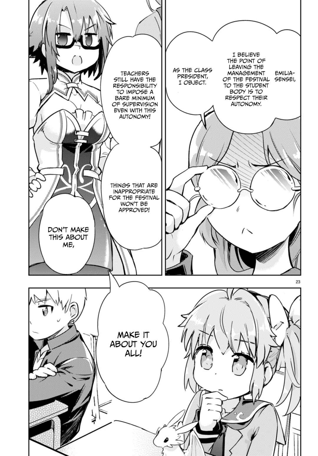 Page 22 Chapter 55 Kenshi wo Mezashite Nyuugaku shita no ni Mahou Tekisei 9999 nan desu kedo!?