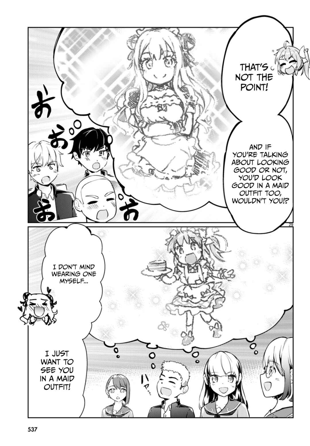 Page 27 Chapter 55 Kenshi wo Mezashite Nyuugaku shita no ni Mahou Tekisei 9999 nan desu kedo!?
