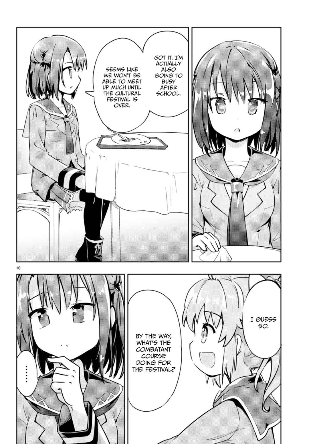 Page 9 Chapter 55 Kenshi wo Mezashite Nyuugaku shita no ni Mahou Tekisei 9999 nan desu kedo!?