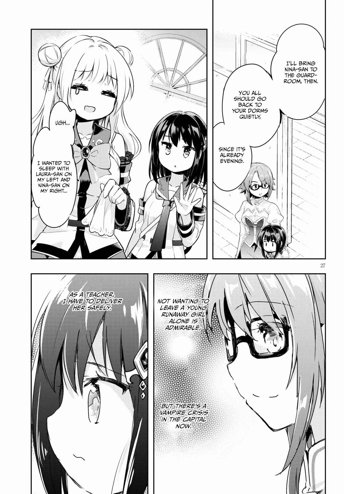 Page 27 Chapter 46 Kenshi wo Mezashite Nyuugaku shita no ni Mahou Tekisei 9999 nan desu kedo!?