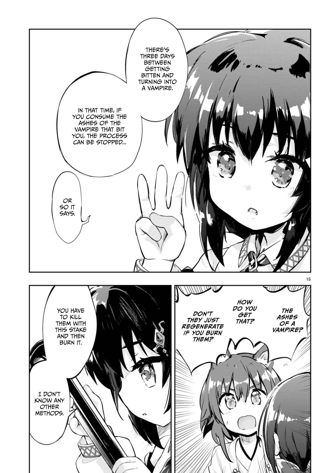 Page 15 Chapter 50 Kenshi wo Mezashite Nyuugaku shita no ni Mahou Tekisei 9999 nan desu kedo!?