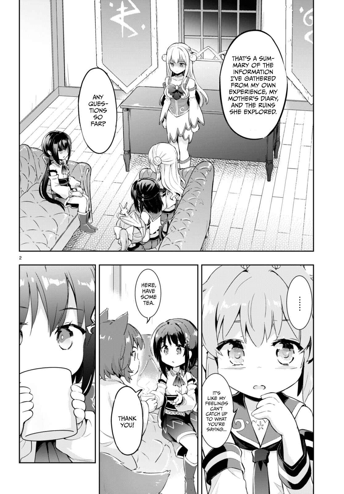 Page 2 Chapter 50 Kenshi wo Mezashite Nyuugaku shita no ni Mahou Tekisei 9999 nan desu kedo!?