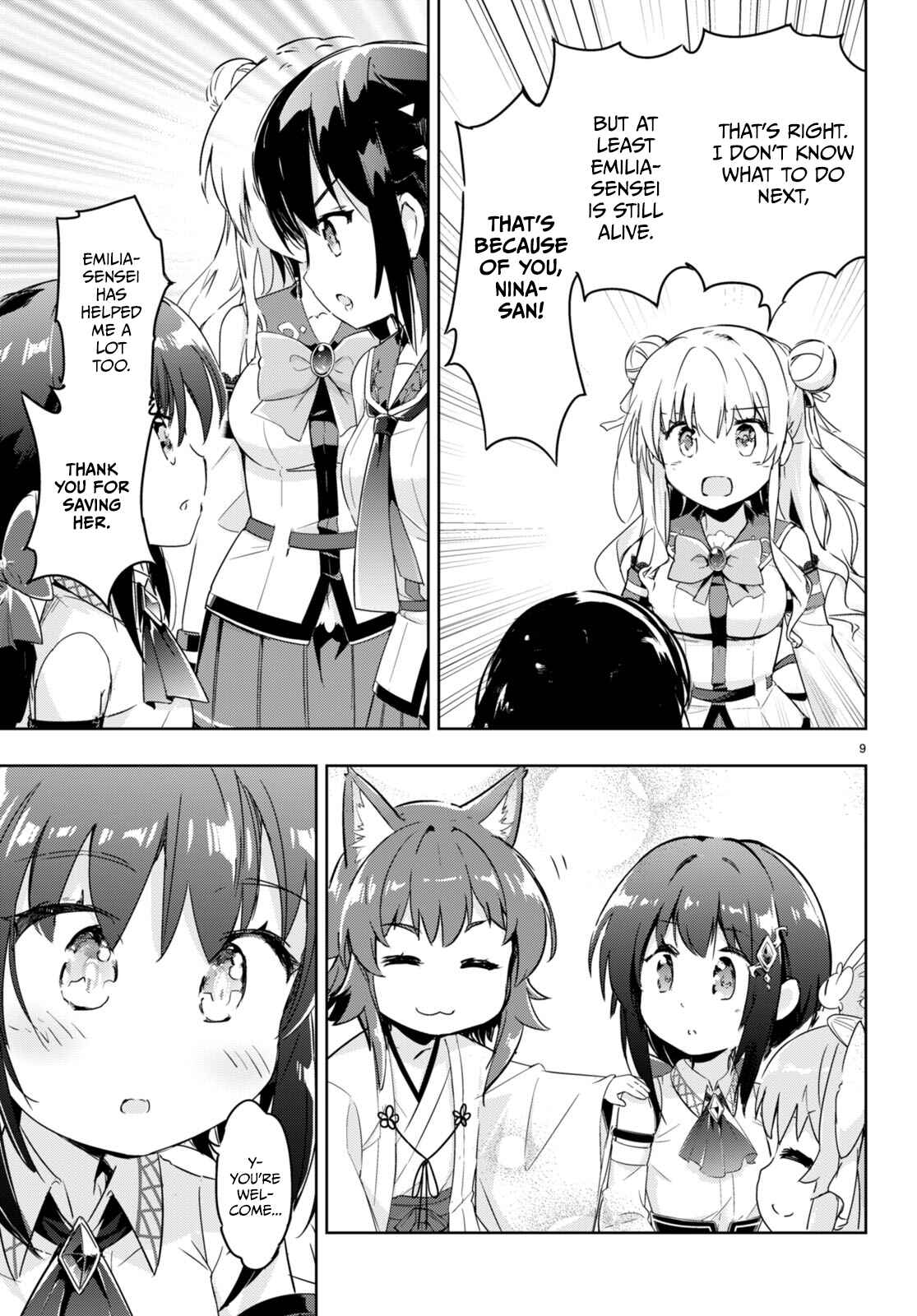 Page 9 Chapter 50 Kenshi wo Mezashite Nyuugaku shita no ni Mahou Tekisei 9999 nan desu kedo!?