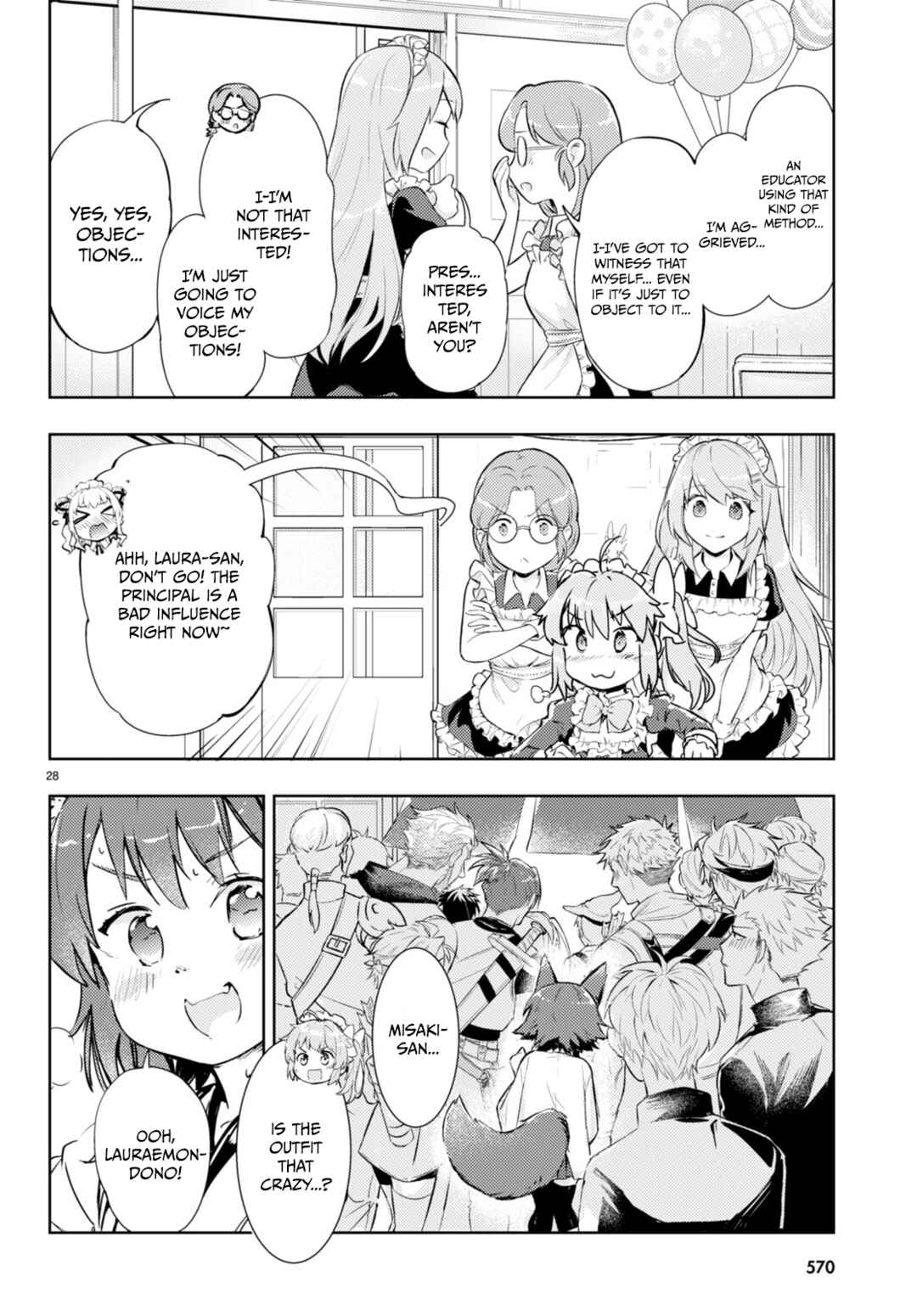 Page 27 Chapter 57 Kenshi wo Mezashite Nyuugaku shita no ni Mahou Tekisei 9999 nan desu kedo!?
