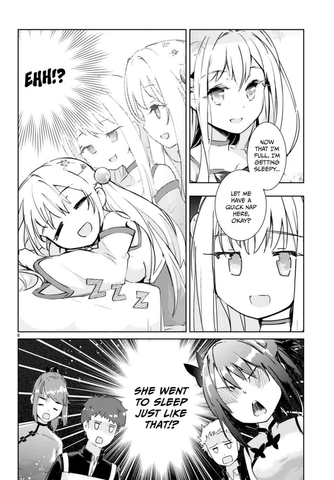 Page 8 Chapter 57 Kenshi wo Mezashite Nyuugaku shita no ni Mahou Tekisei 9999 nan desu kedo!?