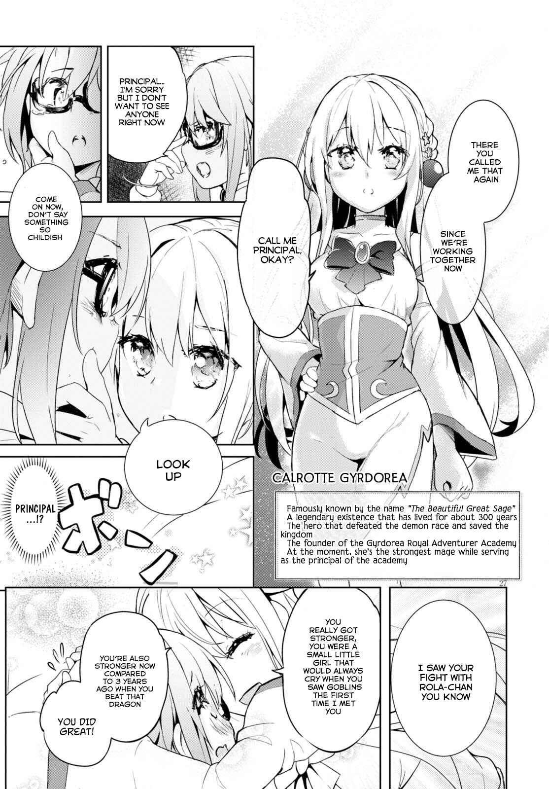 Page 26 Chapter 5 Kenshi wo Mezashite Nyuugaku shita no ni Mahou Tekisei 9999 nan desu kedo!?